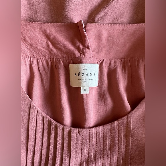 SEZANE Maélys Dress / Blush / Size 38 (FR) - Picture 8 of 8